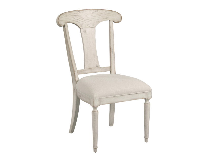 American Drew 309-638C Maeve Wood Back Side Chair – Creme