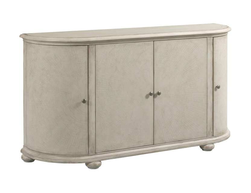 American Drew 309-850C Picard Curved Buffet - Creme American Drew 309-850C Picard Curved Buffet - Creme