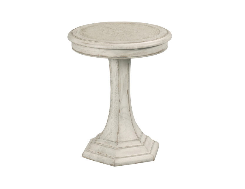 American Drew 309-916C Civette Round End Table – Creme