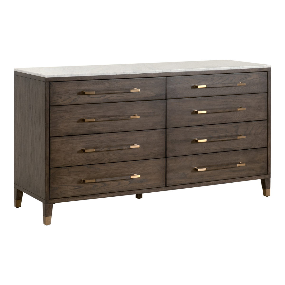 Essentials For Living 5252.DB-OAK/BIA Cambria 8-Drawer Double Dresser