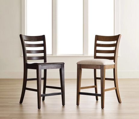 Kincaid Furniture 317-692L Tall Ladderback Chair, Latte Kincaid Furniture 317-692L Tall Ladderback Chair, Latte