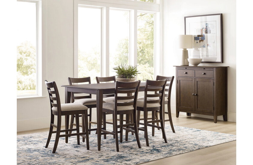 Kincaid Furniture 317-700M 60" Counter Height Table, Mocha Kincaid Furniture 317-700M 60" Counter Height Table, Mocha