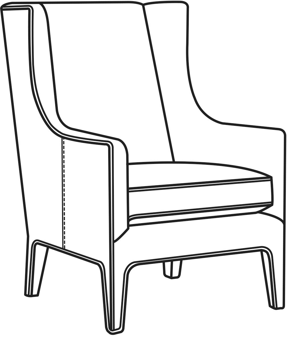 CR Laine L1505-05 Fallon Chair