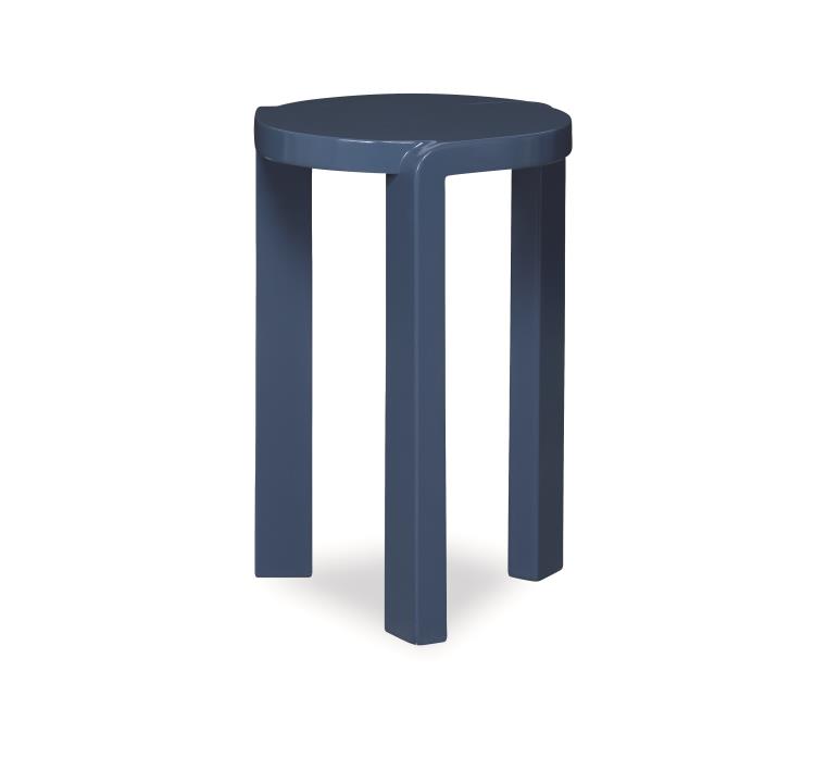 Century Furniture C7-D89-3149 Carrier and Company Margaux Outdoor Side Table Blue