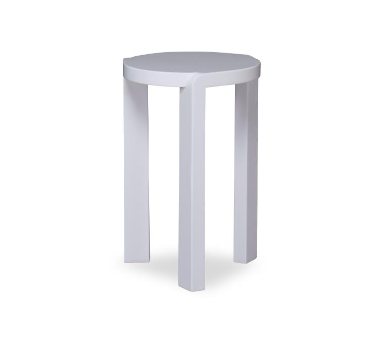Century Furniture C7-D89-3143 Margaux Outdoor Side Table White