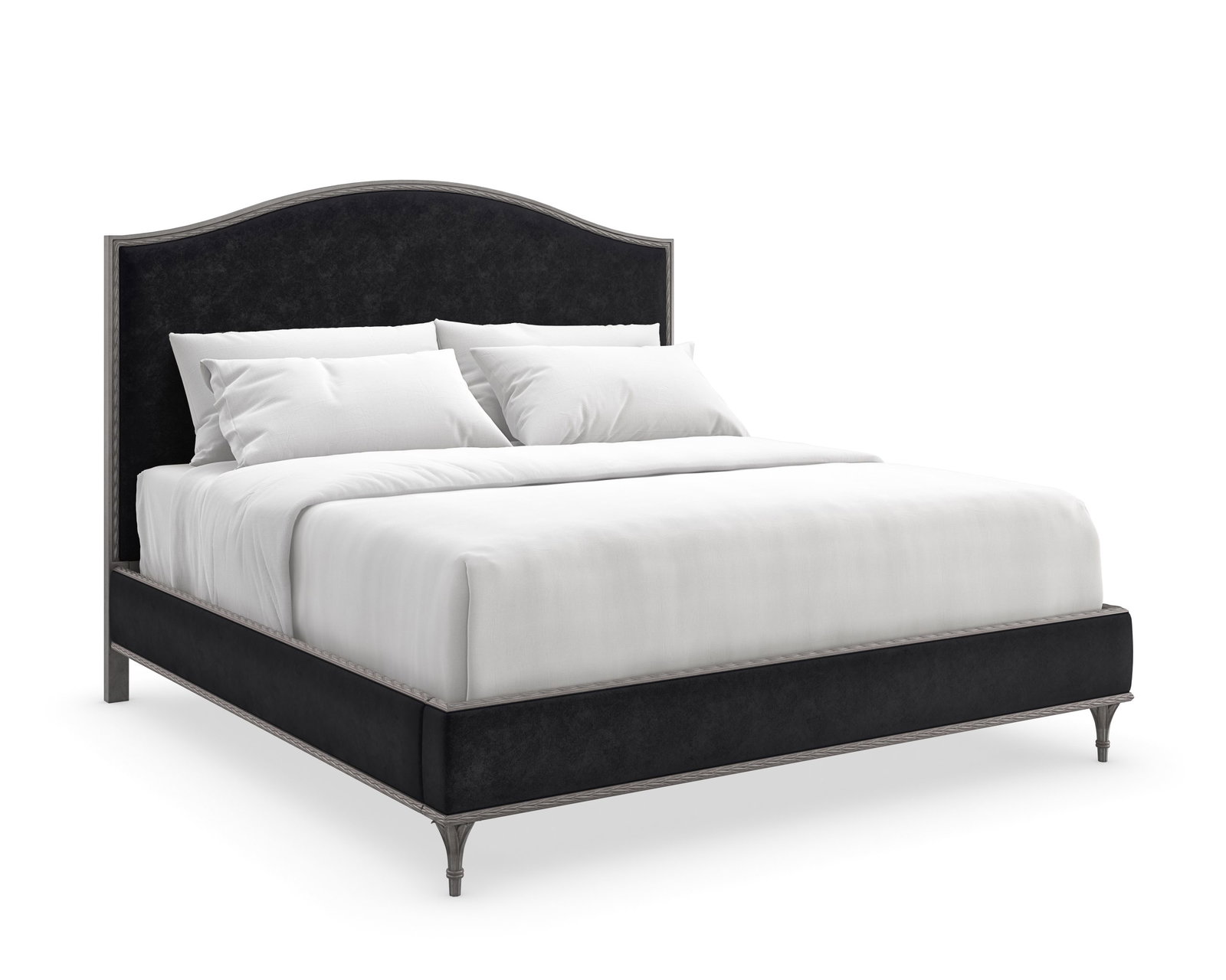 Caracole CLA-5423-105-A Fontainebleau Platform Queen Bed