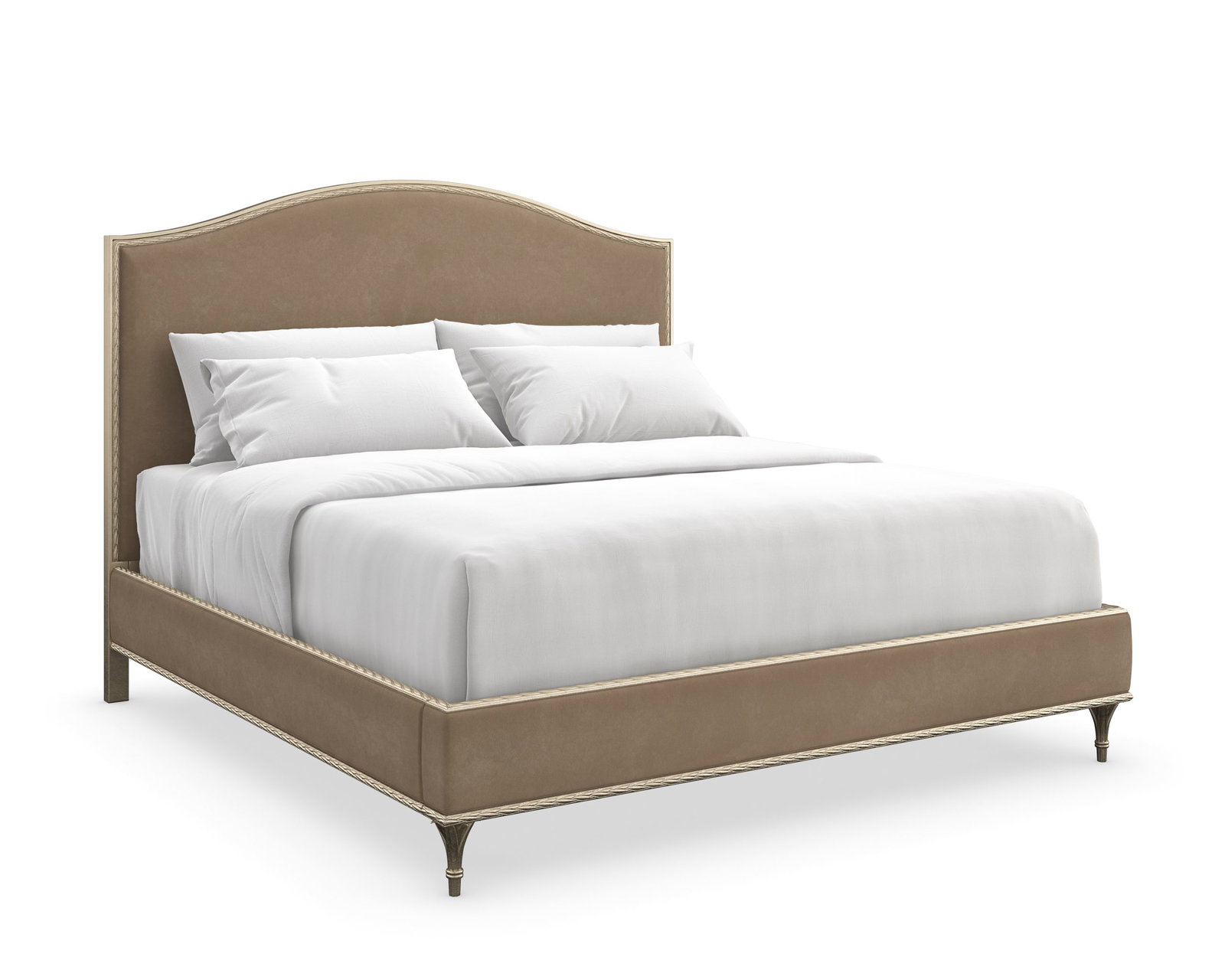 Caracole CLA-5423-105-B Fontainebleau Platform Queen Bed
