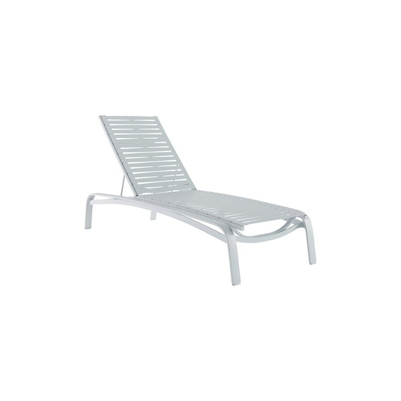 Tropitone 752032RB Laguna Beach EZ SPAN Ribbon Chaise Lounge