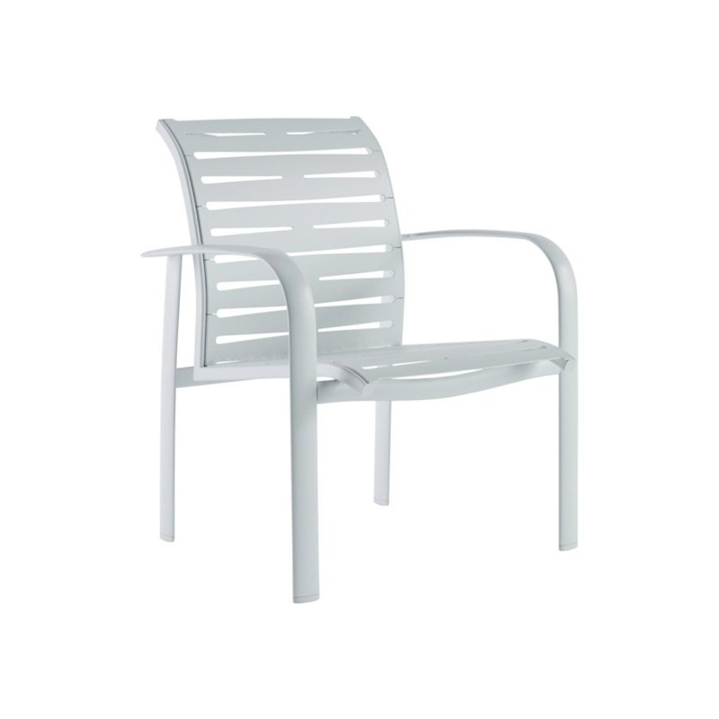 Tropitone 752024RB Laguna Beach EZ SPAN Ribbon Dining Chair