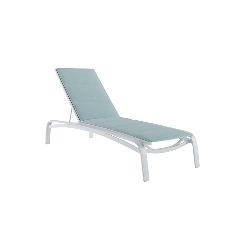 Tropitone 752032PS Laguna Beach Padded Sling Chaise Lounge