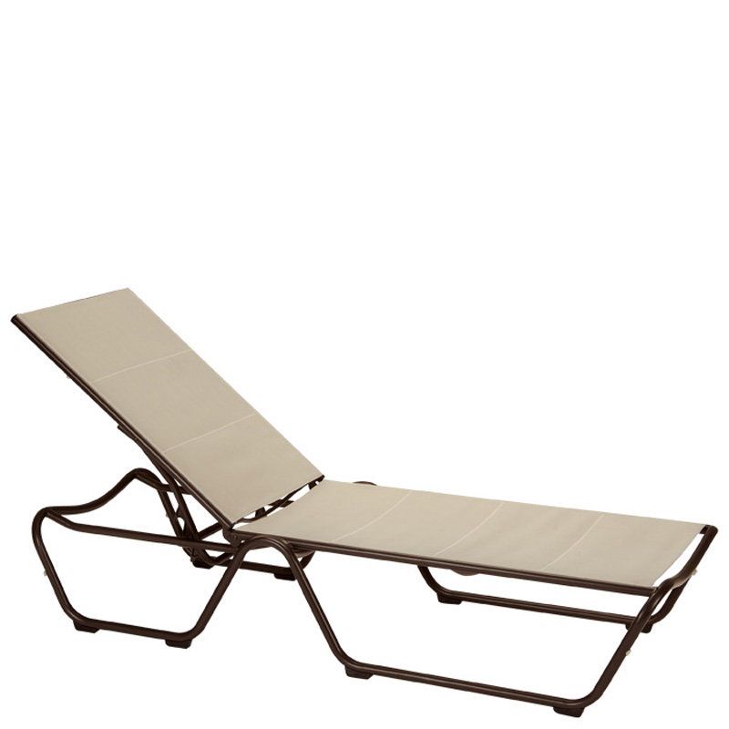Tropitone 220432DP Millennia Duplex Sling Chaise Lounge