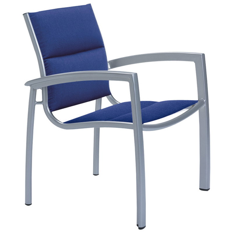 Tropitone 240524PS South Beach Padded Sling Dining Chair Tropitone 240524PS South Beach Padded Sling Dining Chair