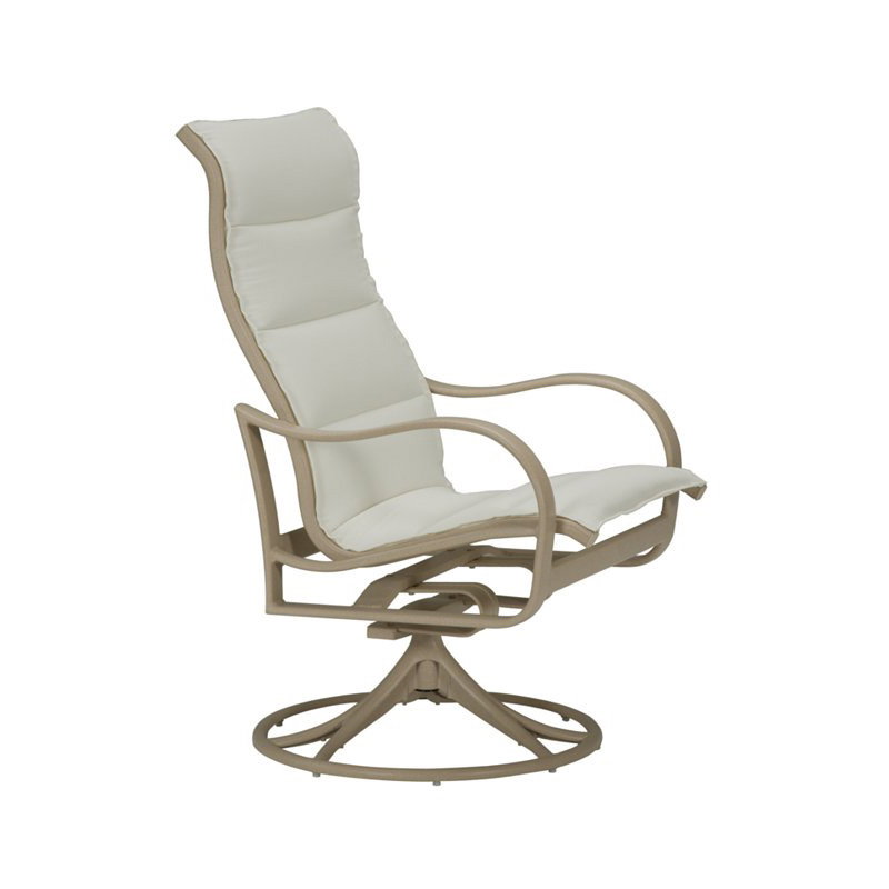 Tropitone 960270PS Shoreline Padded Sling High Back Swivel Rocker