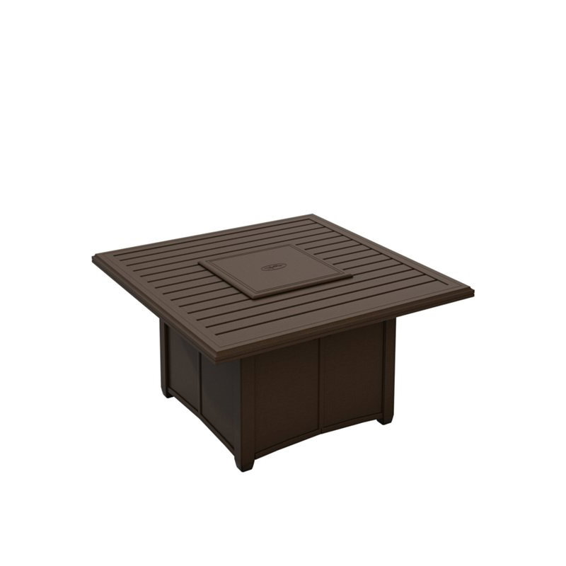 Tropitone 401158FP Fire Square Banchetto 48 inch Pit