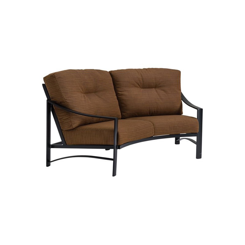 Tropitone 391410CL Kenzo Cushion Crescent Love Seat