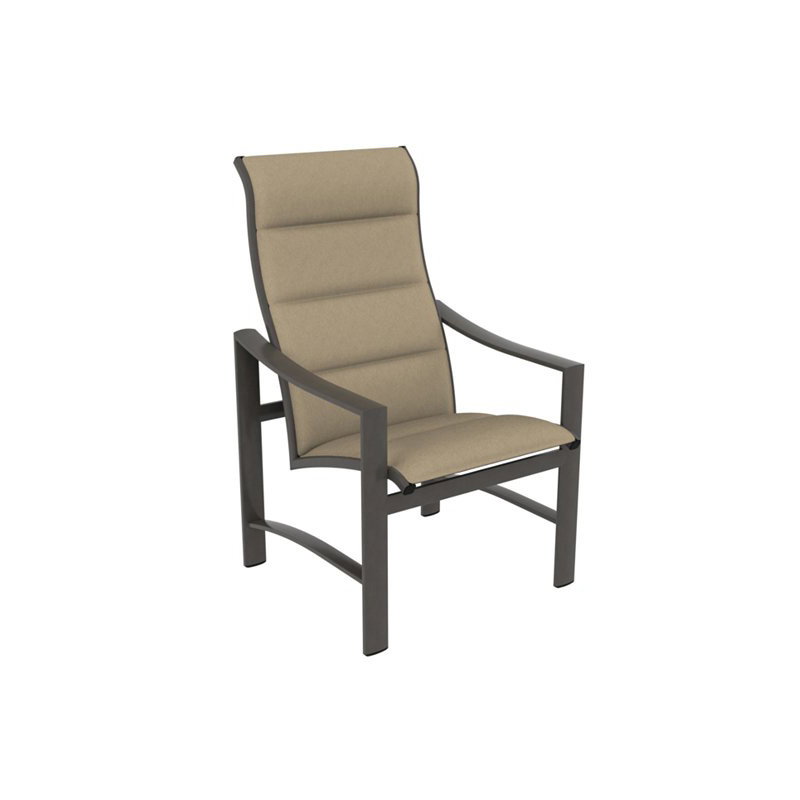 Tropitone 381501PS Kenzo Padded Sling High Back Dining Chair Tropitone 381501PS Kenzo Padded Sling High Back Dining Chair
