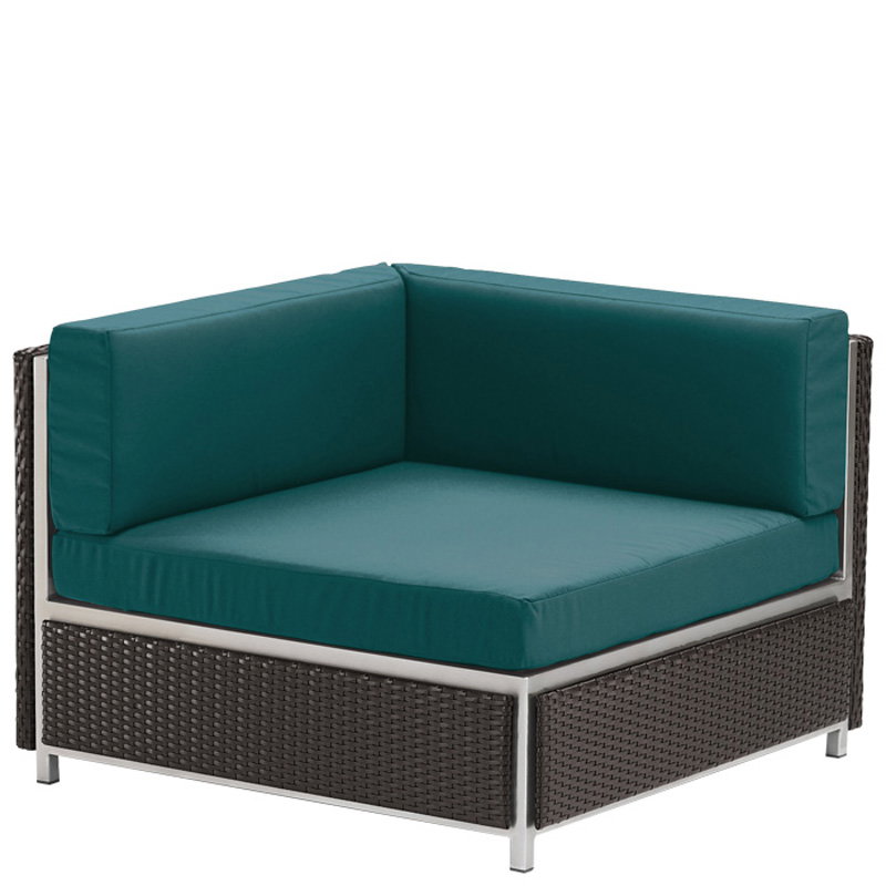 Tropitone 591010SC Cabana Club Aluminum Woven Square Corner Module