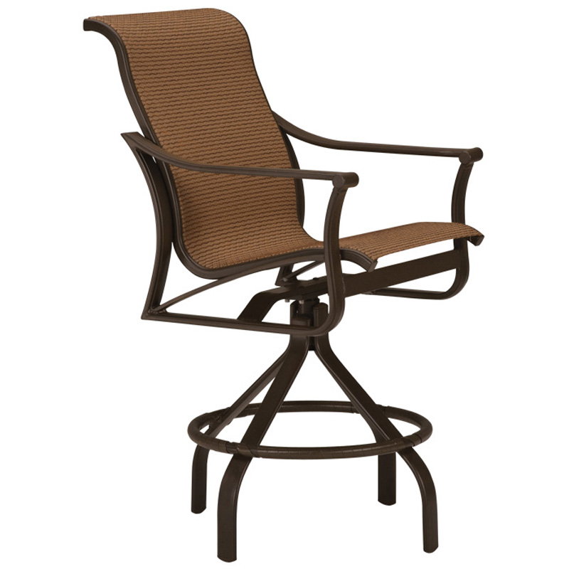 Tropitone 161127-28 Corsica Sling Bar Stool Tropitone 161127-28 Corsica Sling Bar Stool