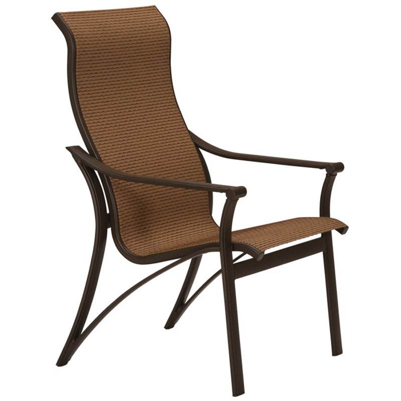 Tropitone 161101 Corsica Sling High Back Dining Chair Tropitone 161101 Corsica Sling High Back Dining Chair