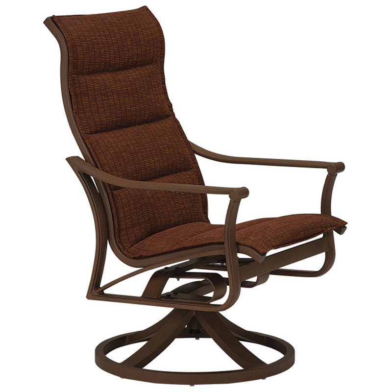 Tropitone 161070PS Corsica Padded Sling High Back Swivel Rocker