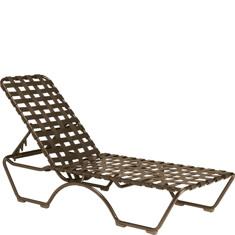 Tropitone 260532 Kahana Cross Strap Chaise Lounge