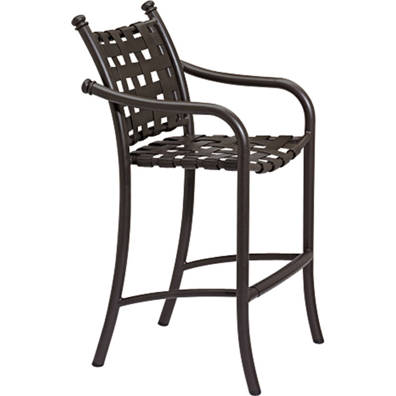 Tropitone 330026 La Scala Strap Bar Stool