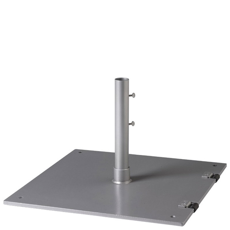 Tropitone SP24S Umbrella Bases Steel Plate Umbrella Base – Square