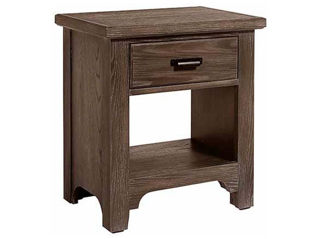 Vaughan Bassett 740-226 Bungalow Home Night Stand 1 Drawer Folkstone