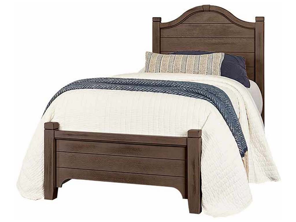 Vaughan Bassett 740-552-255-911 Bungalow Home Full Arched Bed Folkstone