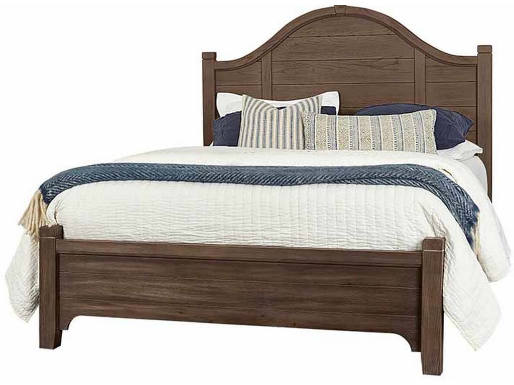 Vaughan Bassett 740-558-855-922 Bungalow Home Queen Arched Bed Folkstone