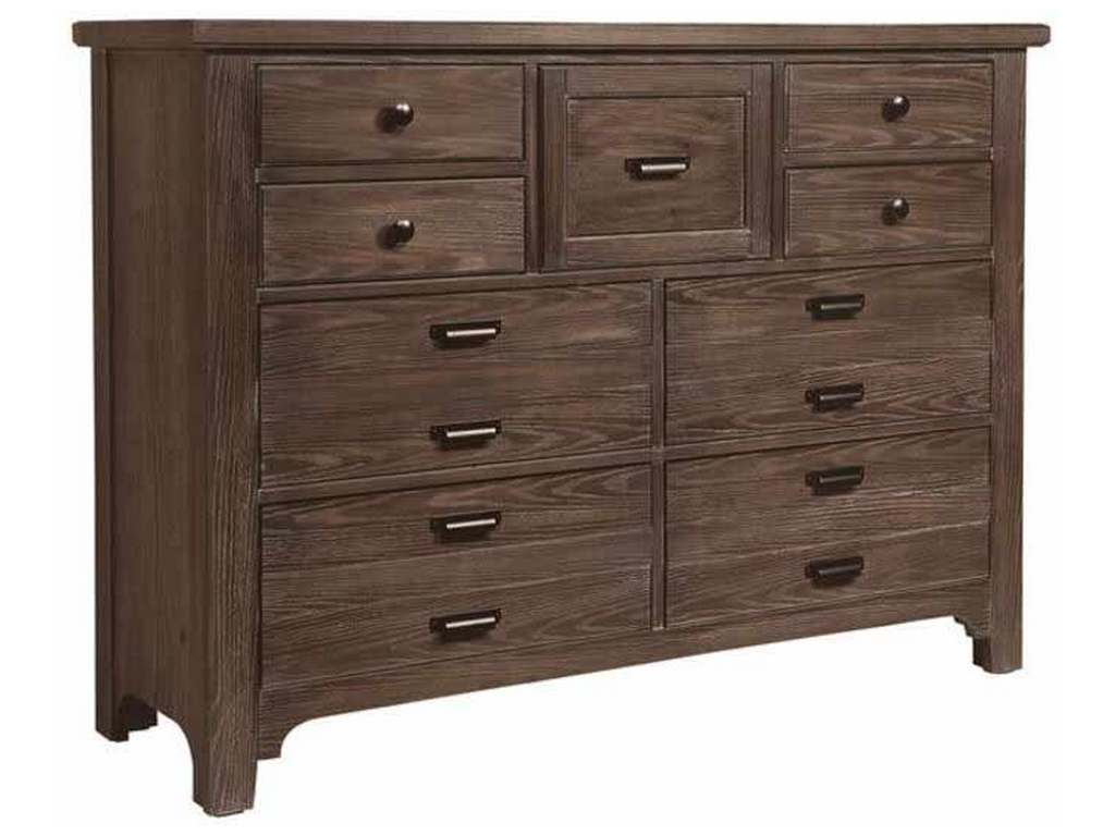 Vaughan Bassett 740-002 Bungalow Home Master Dresser 9 Drawer Folkstone