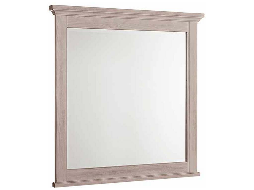 Vaughan Bassett 741-445 Bungalow Home Landscape Mirror Dover Grey Two Tone