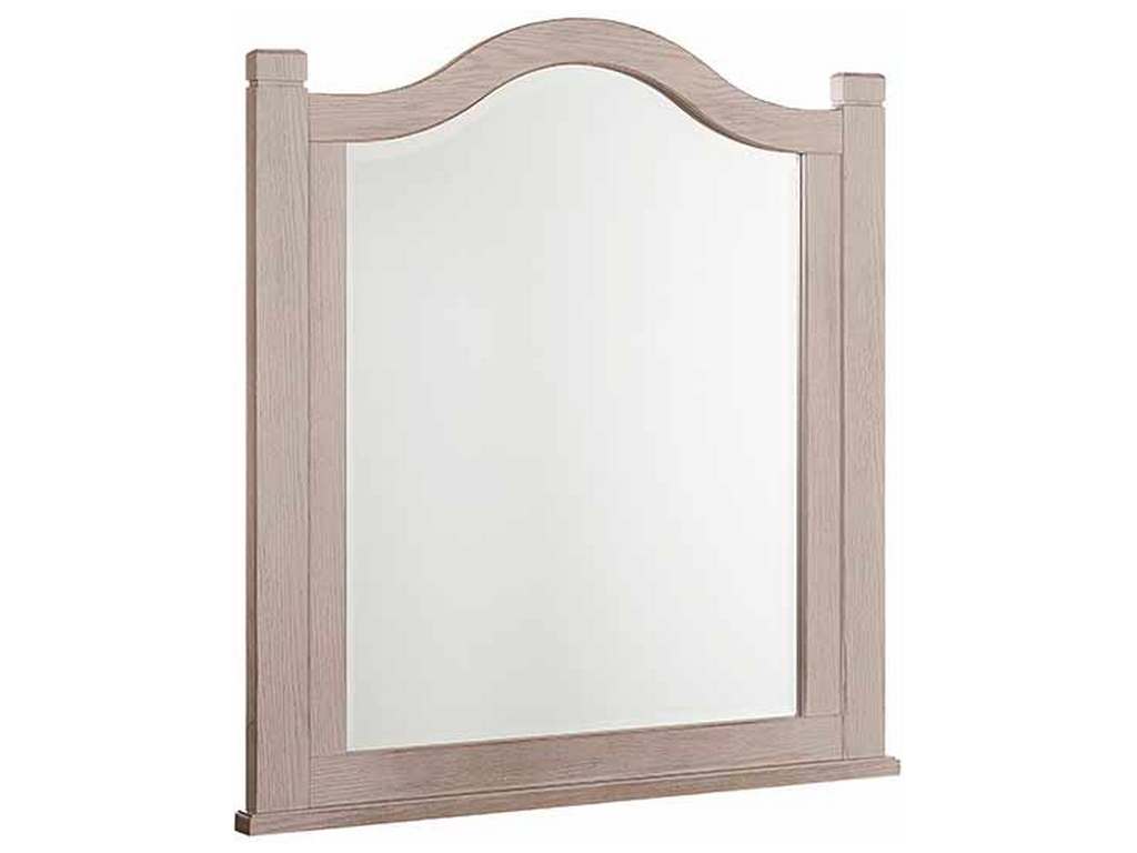 Vaughan Bassett 741-446 Bungalow Home Arch Mirror Dover Grey Two Tone