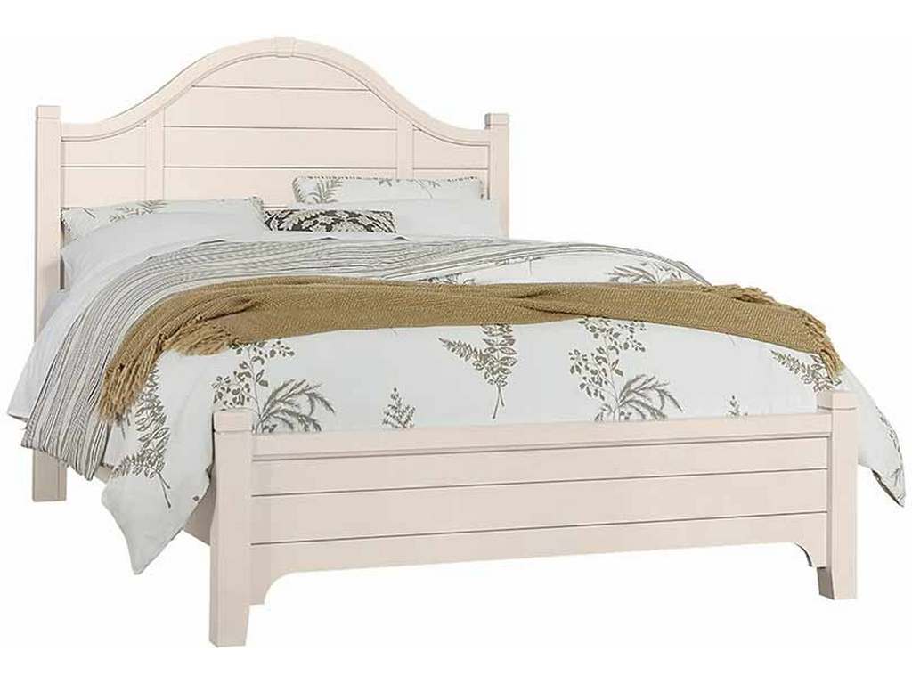 Vaughan Bassett 744-558-855-922 Bungalow Home Queen Arched Bed Lattice