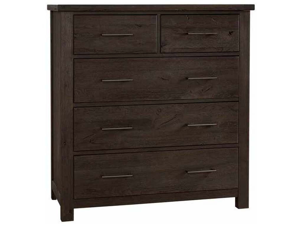 Vaughan Bassett 750-004 Dovetail Standing Dresser Java