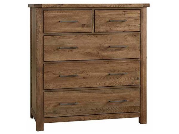Vaughan Bassett 752-004 Dovetail Standing Dresser Natural