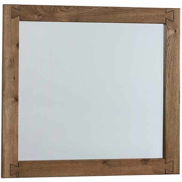Vaughan Bassett 754-446 Dovetail Landscape Mirror Sun Bleached White