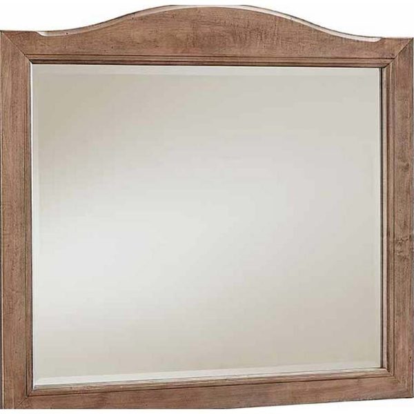 Vaughan Bassett 800-446 Cool Farmhouse Arched Mirror Grey