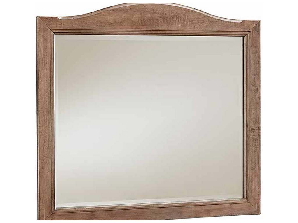 Vaughan Bassett 800-446 Cool Farmhouse Arched Mirror Grey
