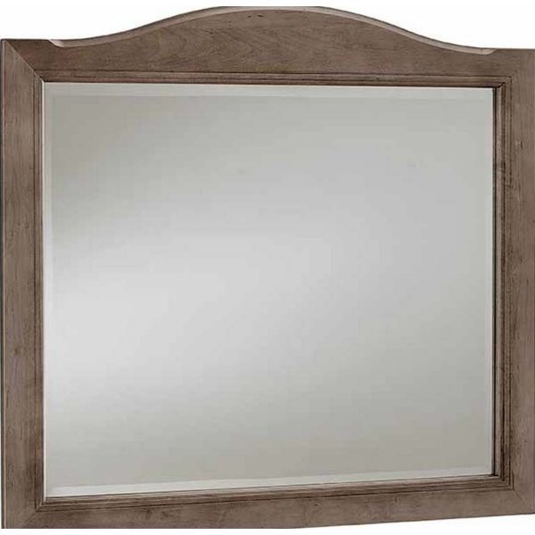 Vaughan Bassett 801-446 Cool Farmhouse Arched Mirror Grey