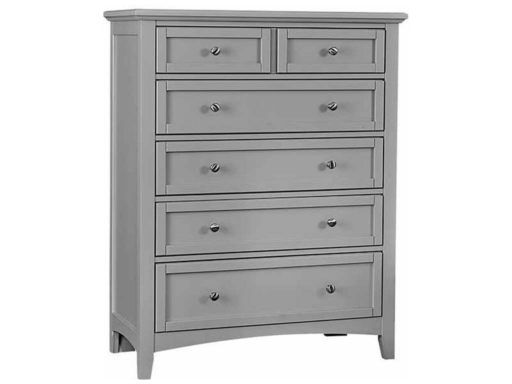 Vaughan Bassett BB26-115 Bonanza 5 Drawer Storage Chest Gray