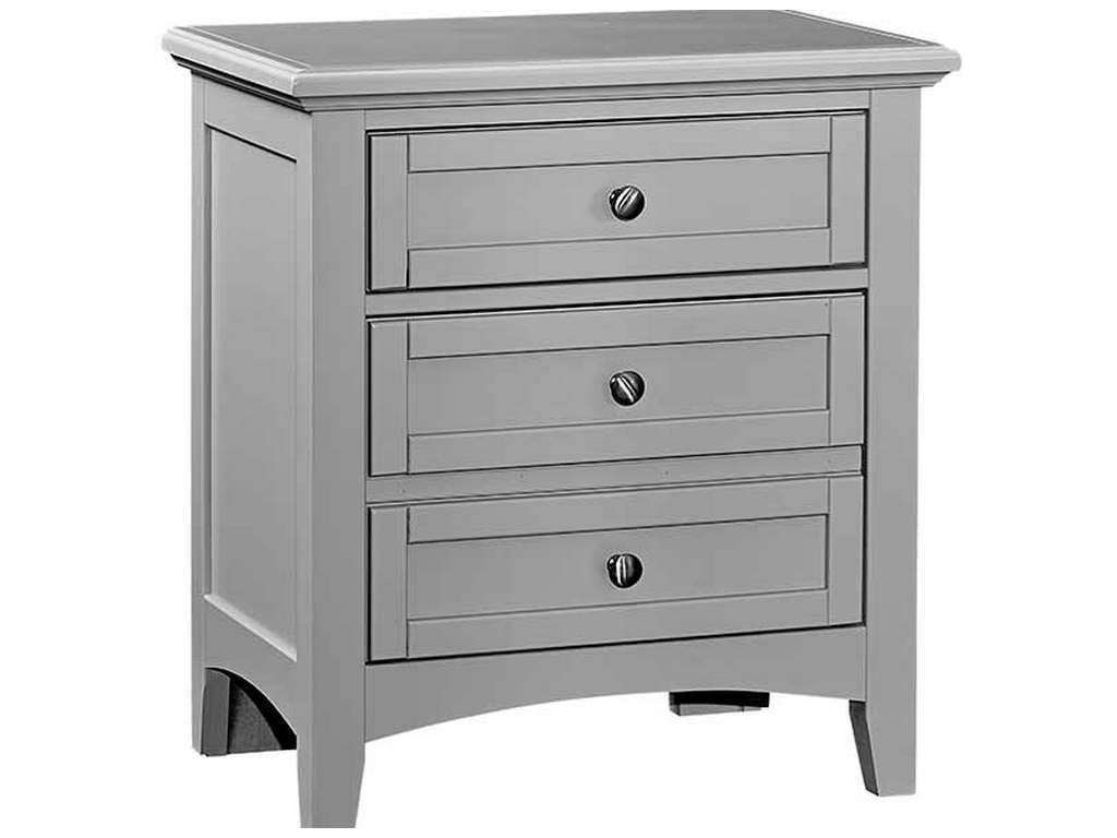 Vaughan Bassett BB26-226 Bonanza 2 Drawer Nightstand Gray Vaughan Bassett BB26-226 Bonanza 2 Drawer Nightstand Gray