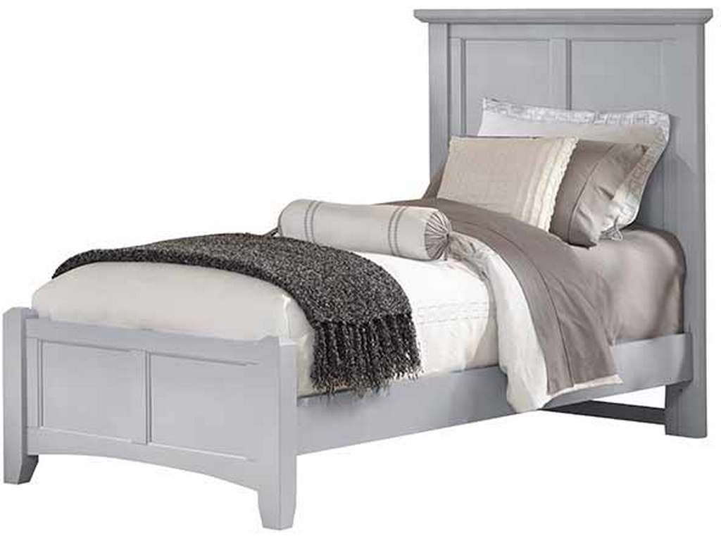 Vaughan Bassett BB26-338-833-900 Bonanza Twin Mansion Bed Gray