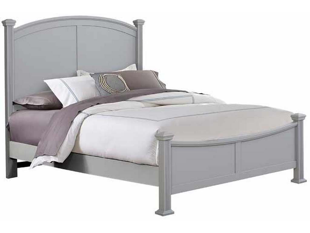 Vaughan Bassett BB26-557-755-922 Bonanza Queen Poster Bed Gray