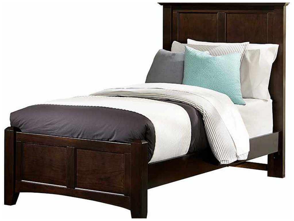 Vaughan Bassett BB27-338-833-900 Bonanza Twin Mansion Bed Merlot Vaughan Bassett BB27-338-833-900 Bonanza Twin Mansion Bed Merlot