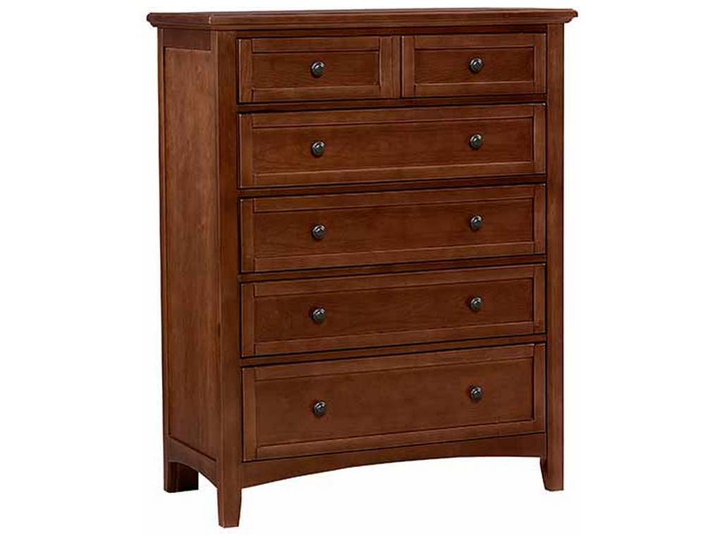 Vaughan Bassett BB28-115 Bonanza 5 Drawer Storage Chest Cherry