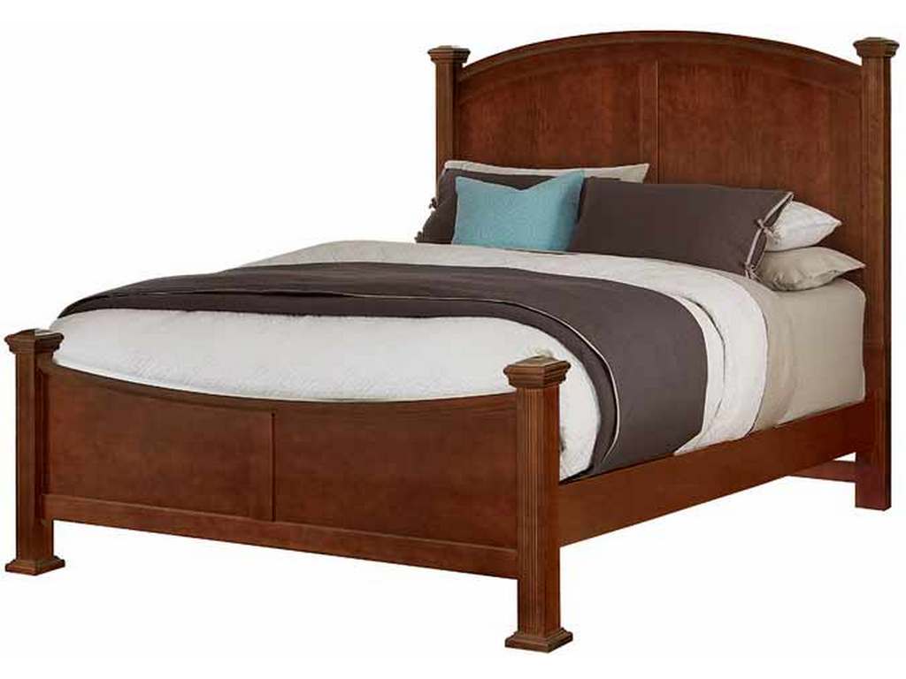 Vaughan Bassett BB28-557-755-922 Bonanza Queen Poster Bed in Cherry Finish