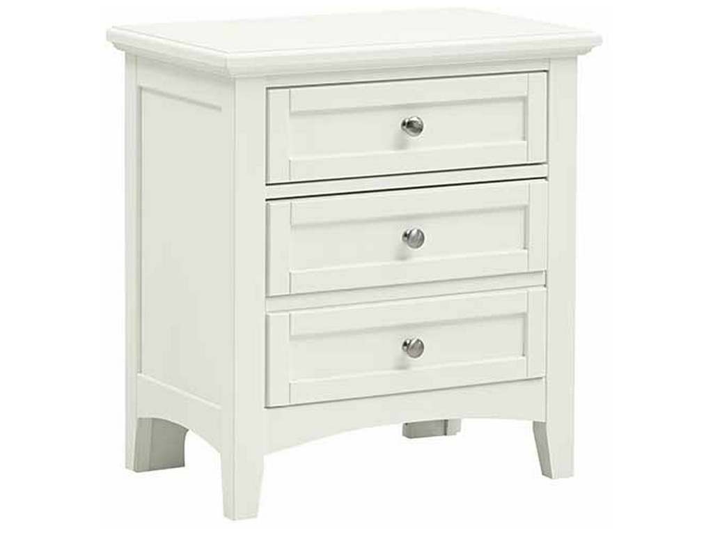 Vaughan Bassett BB29-226 Bonanza 2 Drawer Nightstand White
