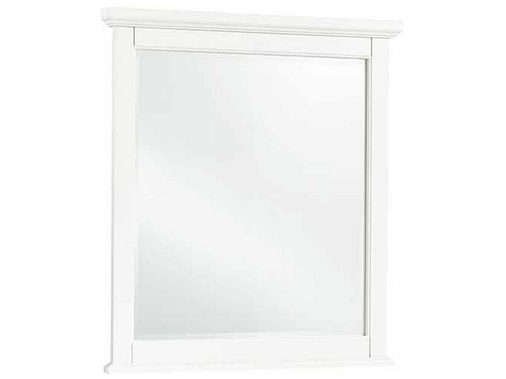 Vaughan Bassett BB29-442 Bonanza Studio Mirror White Vaughan Bassett BB29-442 Bonanza Studio Mirror White
