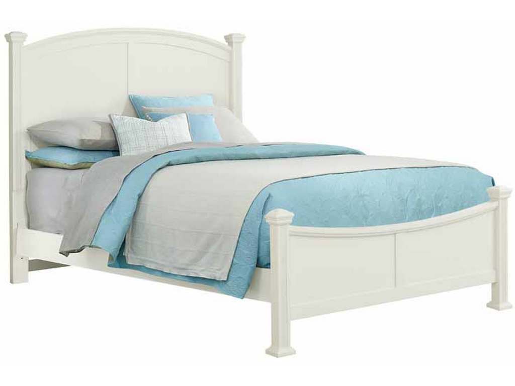 Vaughan Bassett BB29-557-755-922 Bonanza Queen Poster Bed in White Finish